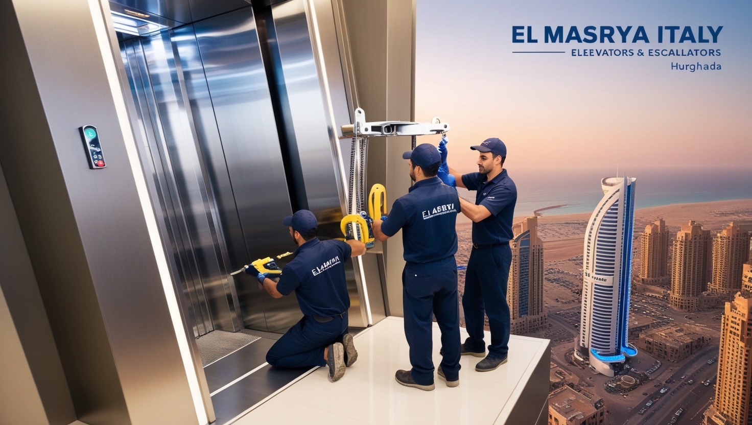 Why Original Elevator Parts Are the Key to Reliable Elevators in Hurghada